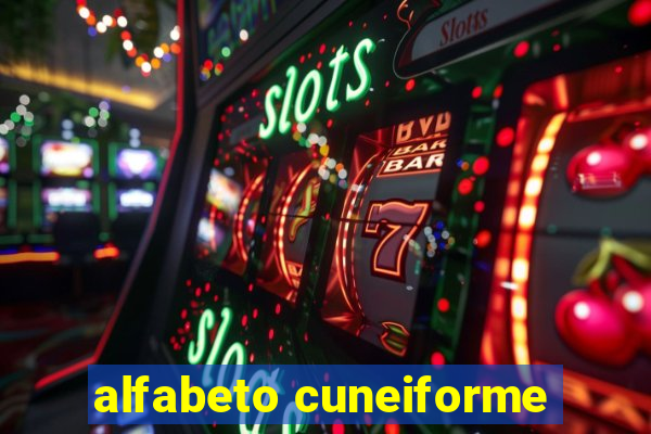 alfabeto cuneiforme